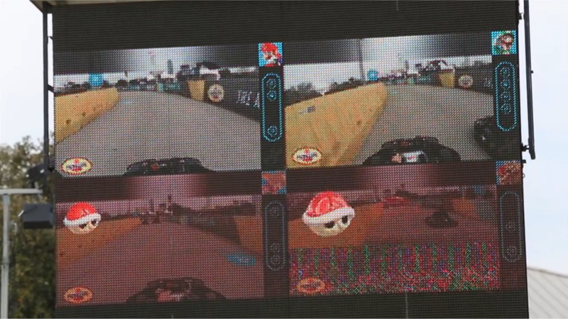Illustration for article titled They Have Real-Life Mario Kart In Austin For SXSW And It Looks Amazing